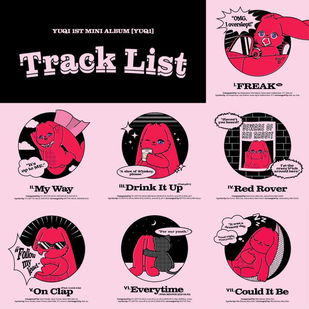 Yuqi of (G)I-DLE reveals the tracklist of her new solo mini-album