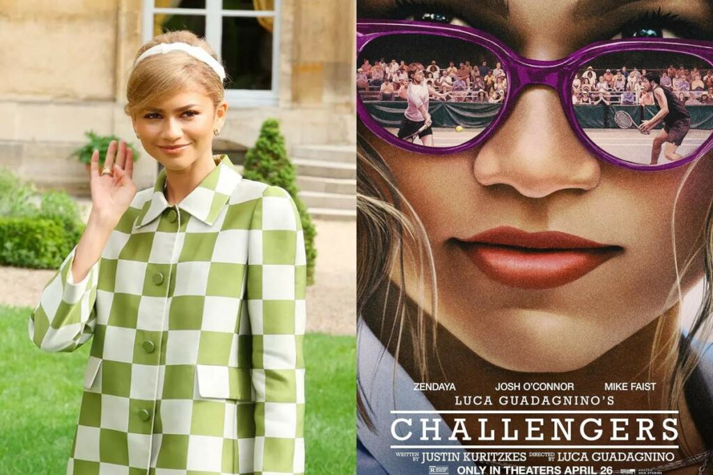 Zendaya stuns in Paris with a vintage outfit for her new movie