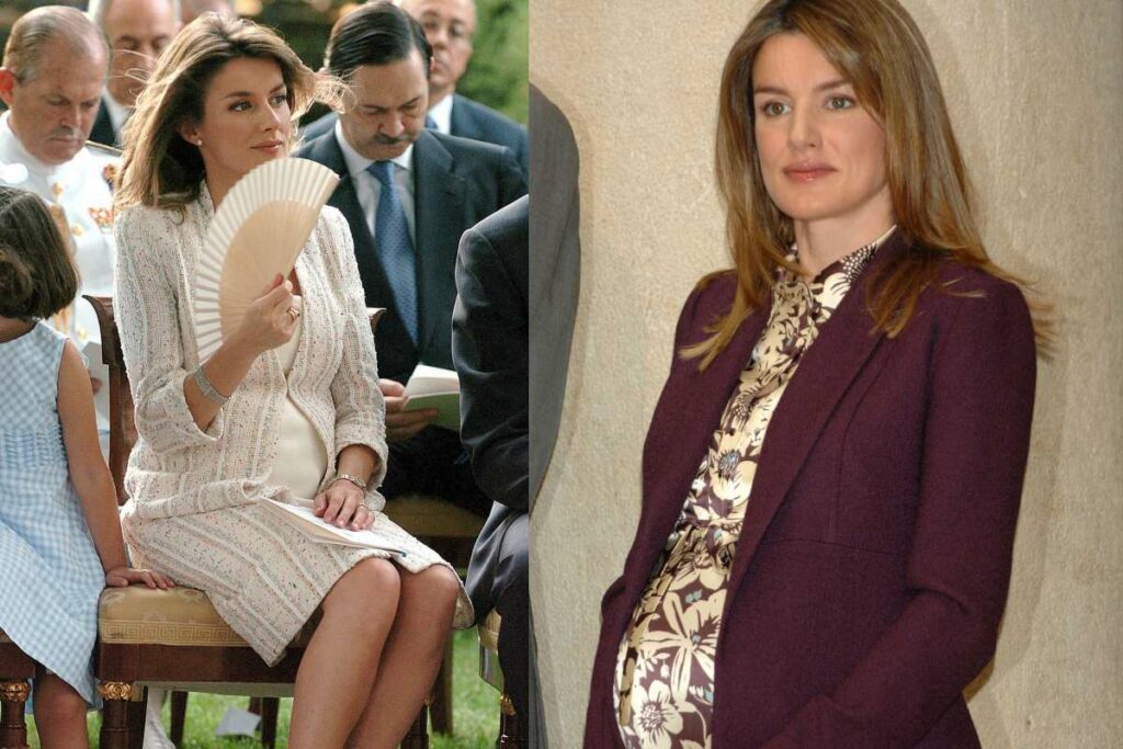 A flashback into Queen Letizia's maternity style with 5 rare photos