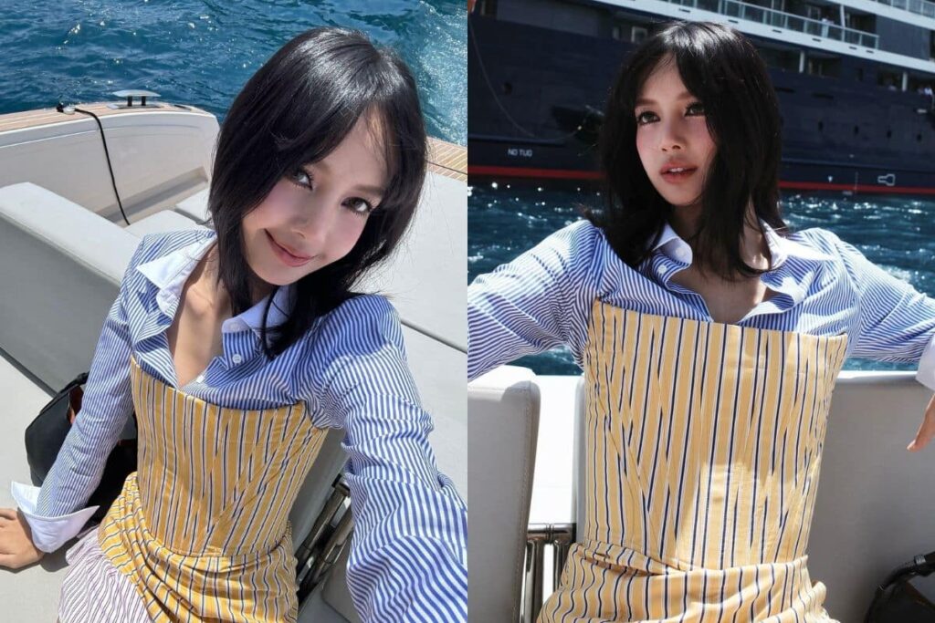 BLACKPINK’s Lisa dazzles with a dress made of upcycled water bottle lids