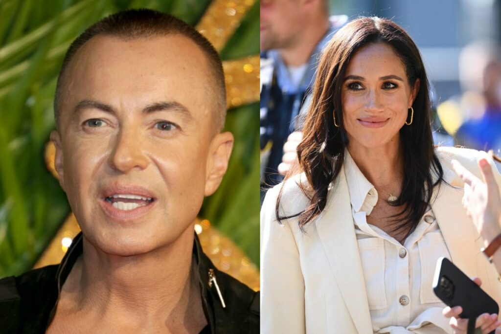 Designer Julien Macdonald says he doesn't want to work with Meghan Markle