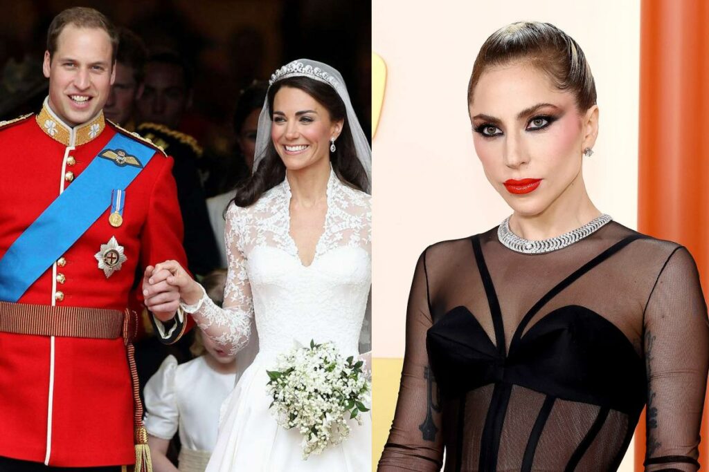 Kate Middleton and Prince William's mysterious wedding photo was previously shown in a call with Lady Gaga