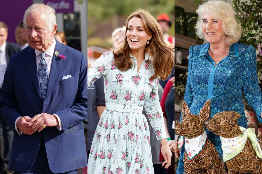 King Charles and Queen Camilla attend the Chelsea Flower Show, including a Kate Middleton garden