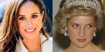 Meghan Markle perfectly recreated an iconic Princess Diana’s look in her return to the United States
