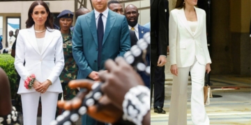Meghan Markle would have been inspired by Queen Letizia for her last look in Nigeria