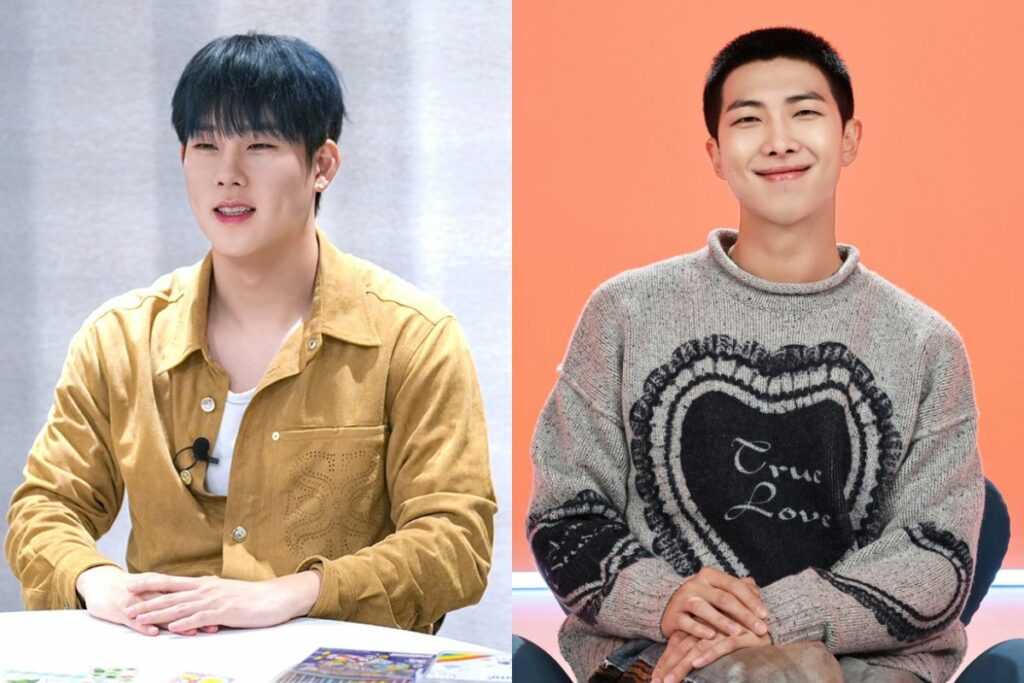 Monsta X's Jooheon and BTS' RM move fans with new photos together in military uniforms