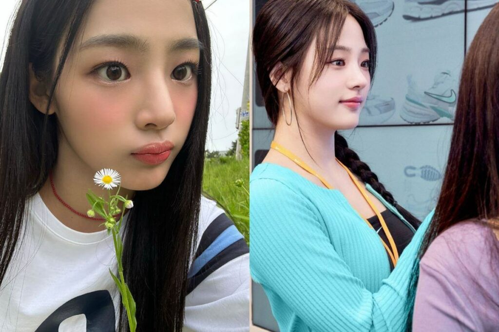 NewJeans' Minji is spotted "working" at a Nike store in Seoul