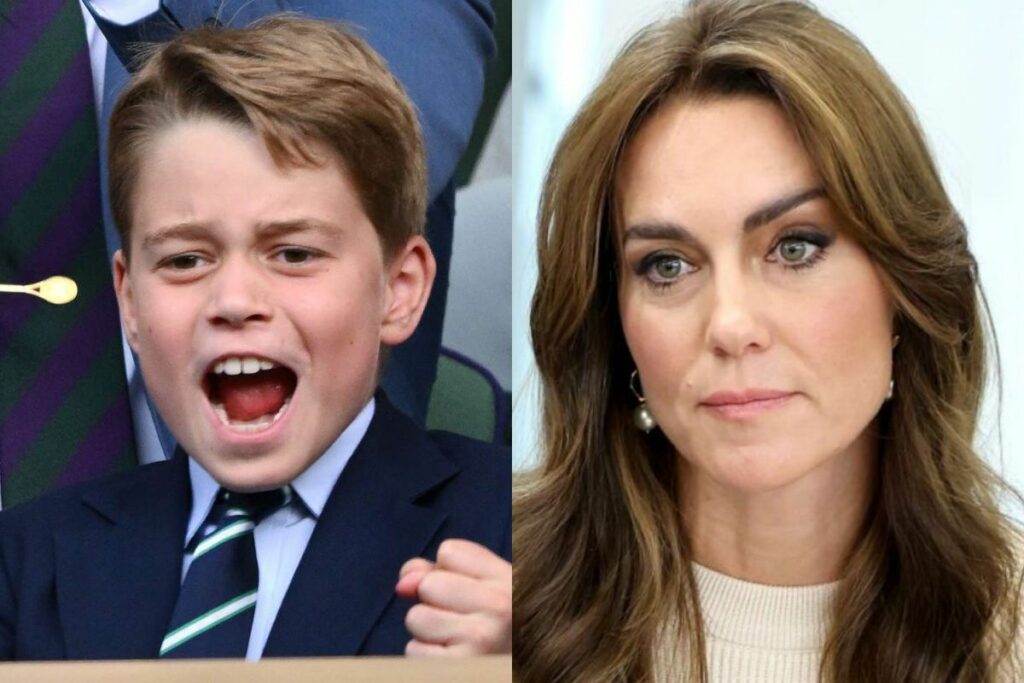 Prince George was giving mom Kate Middleton vibes at a soccer game