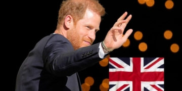 Prince Harry It's 'great' to be back in the UK