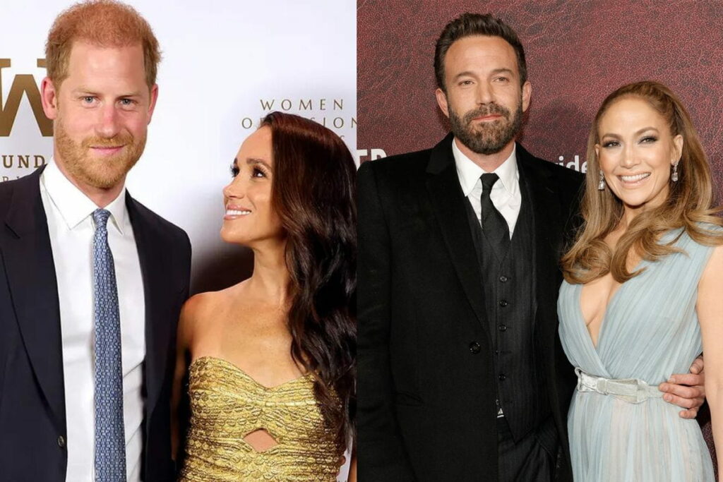 Prince Harry and Ben Affleck are trapped in their marriage with Meghan Markle and Jennifer Lopez according to media outlets in the United State