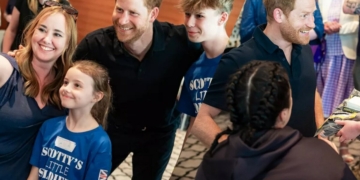 Prince Harry's heartfelt visit to children of deceased military personnel in the UK