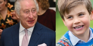 Prince Louis allegedly gifted King Charles III a dinosaur tie