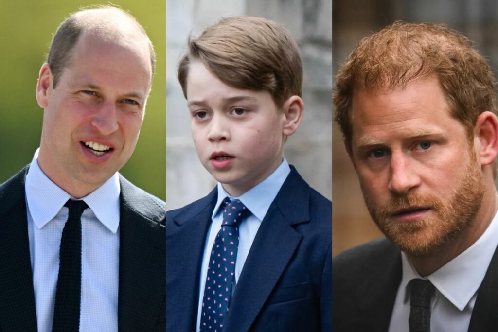 Prince William hints at how Prince George could follow in his and Prince Harry's footsteps