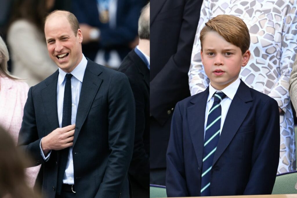 Prince William is training Prince George for his future prominent royal position as heir