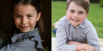 Princess Charlotte and her tender attention towards her younger brother, Prince Louis