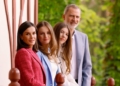 Queen Letizia and King Felipe show flawless styling choices for the new official portrait of the Spanish royal family