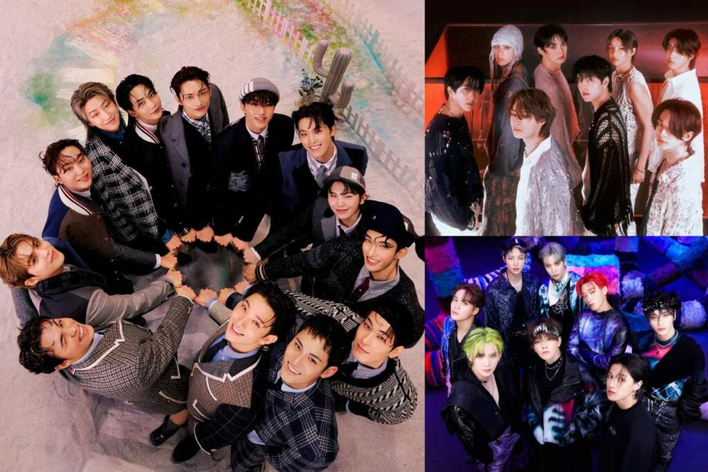 SEVENTEEN beat Stray Kids and ATEEZ in the United States charts