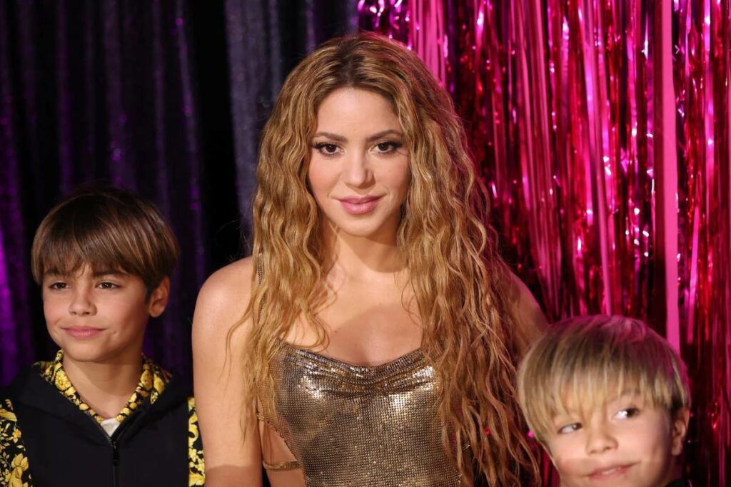 Shakira seemingly shares her Mother's Day celebration in the United States with Sasha and Milan