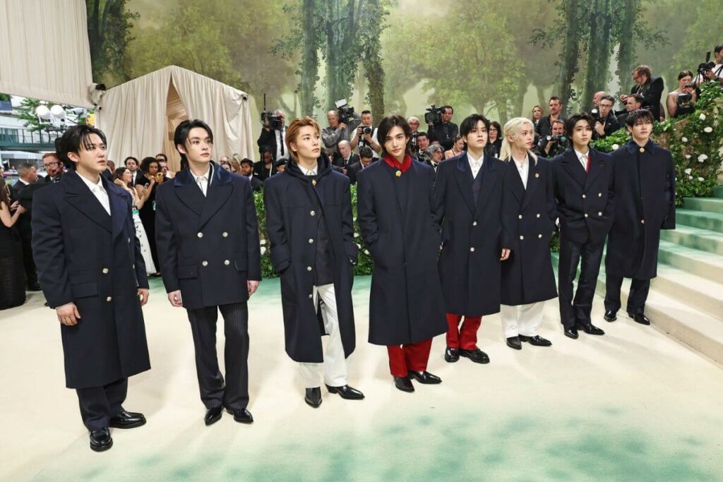 The Stray Kids boys delight with their elegant and sensational outfits at the Met Gala 2024