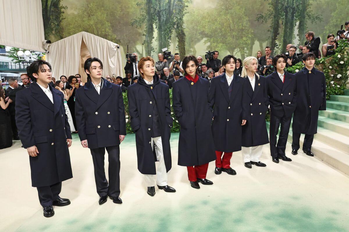 The Stray Kids boys delight with their elegant and sensational outfits at the Met Gala 2024