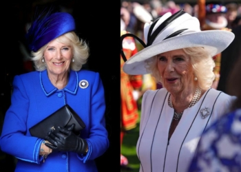 The brooch worth more than 2 million dollars that Queen Camilla Parker wears