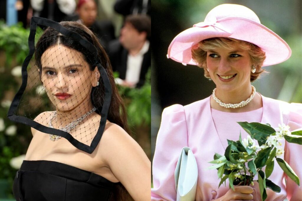 The iconic accessory that will historically unite Rosalía and Princess Diana