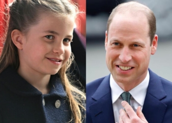 The striking resemblance between Princess Charlotte and Prince William