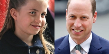 The striking resemblance between Princess Charlotte and Prince William