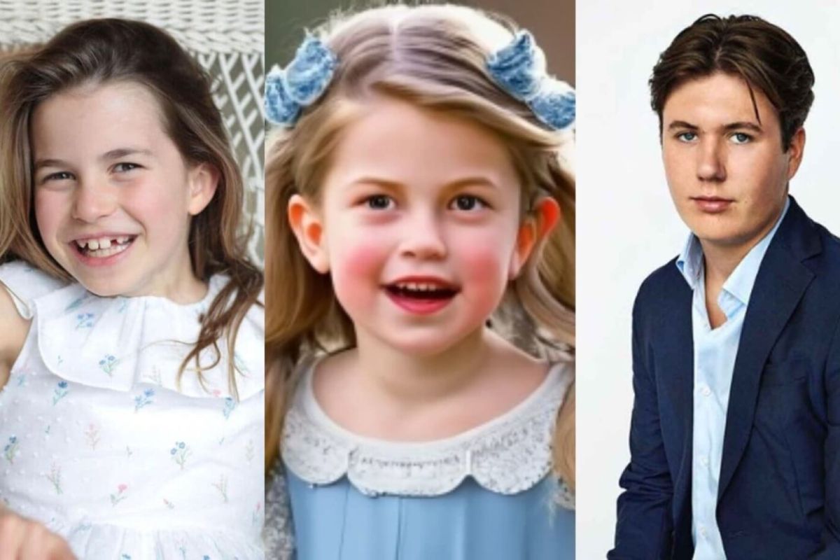 Princess Charlotte: This is what the future children of Prince William's daughter would look like, according to artificial intelligence Princess Charlotte: This is what the future children of Prince William's daughter would look like, according to artificial intelligence