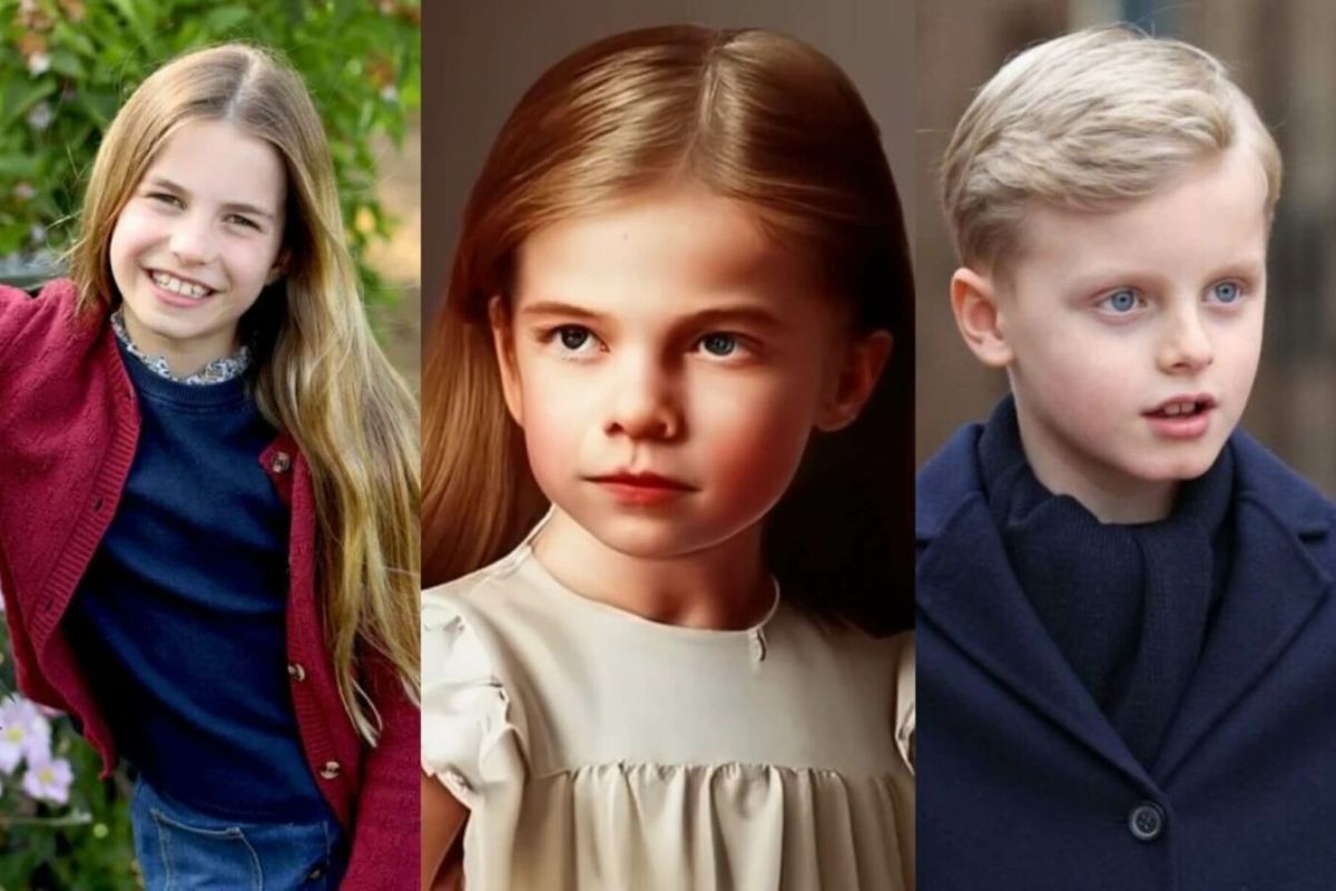 Princess Charlotte: This is what the future children of Prince William's daughter would look like, according to artificial intelligence Princess Charlotte: This is what the future children of Prince William's daughter would look like, according to artificial intelligence