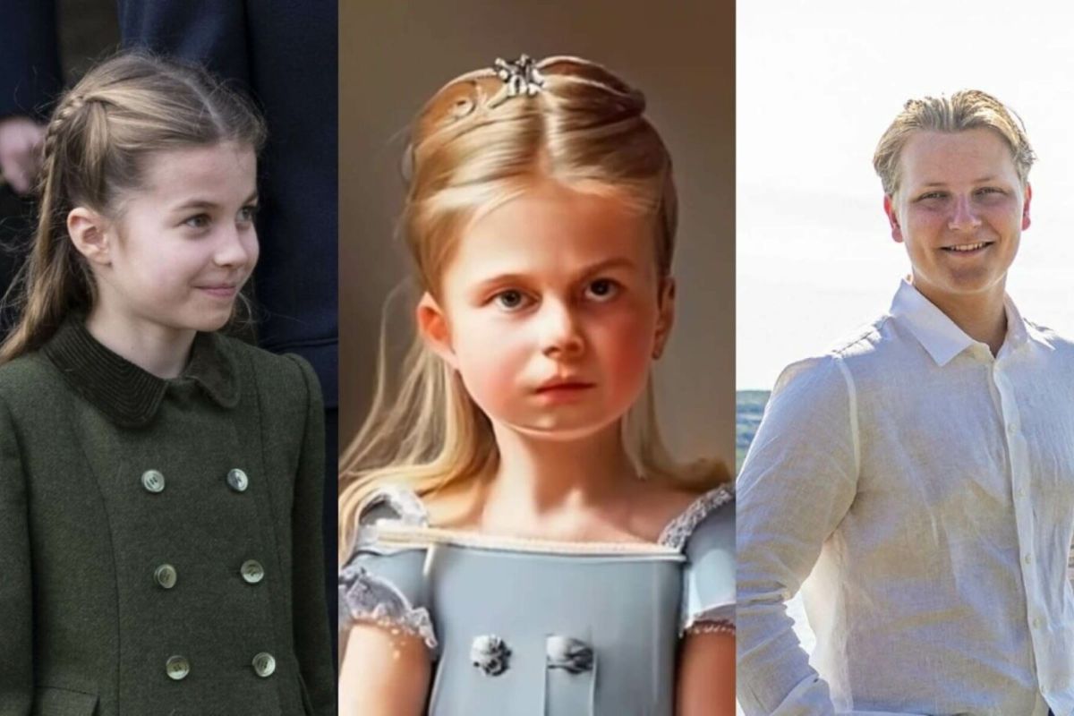 Princess Charlotte: This is what the future children of Prince William's daughter would look like, according to artificial intelligence Princess Charlotte: This is what the future children of Prince William's daughter would look like, according to artificial intelligence