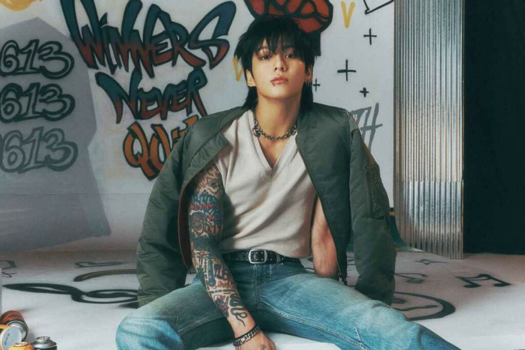 BTS fans concerned after spotting a scar on Jungkook's forearm