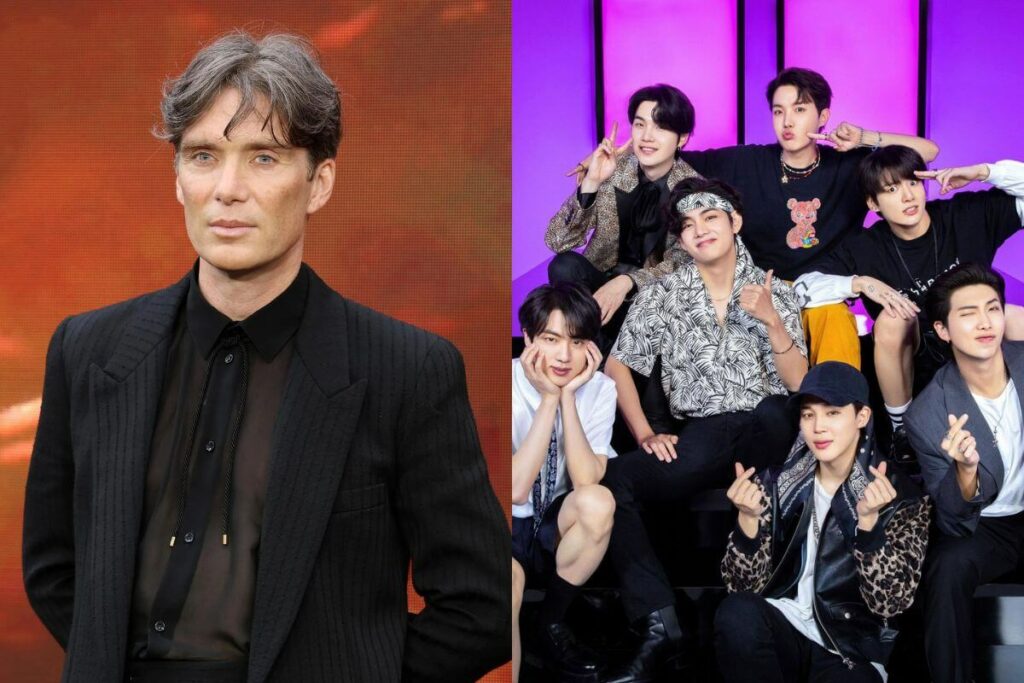 Cillian Murphy shows exquisite musical taste by adding this BTS member to his Playlist