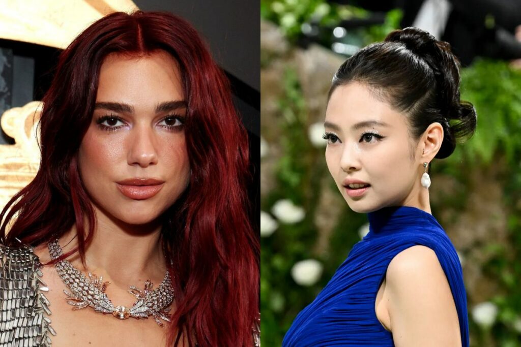 Dua Lipa posts a new short clip with BLACKPINK's Jennie