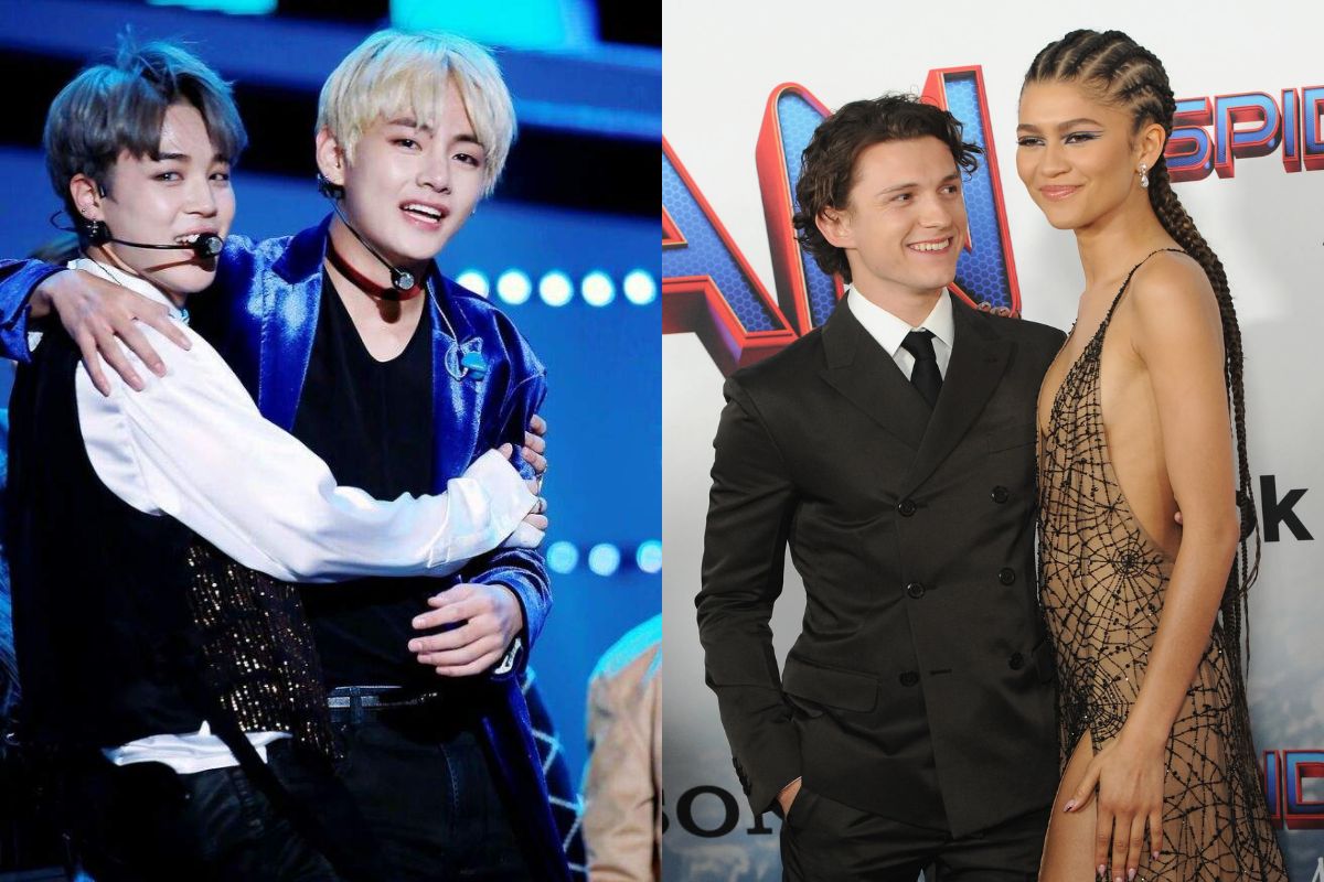 This Hollywood couple was mistaken for BTS members V and Jimin