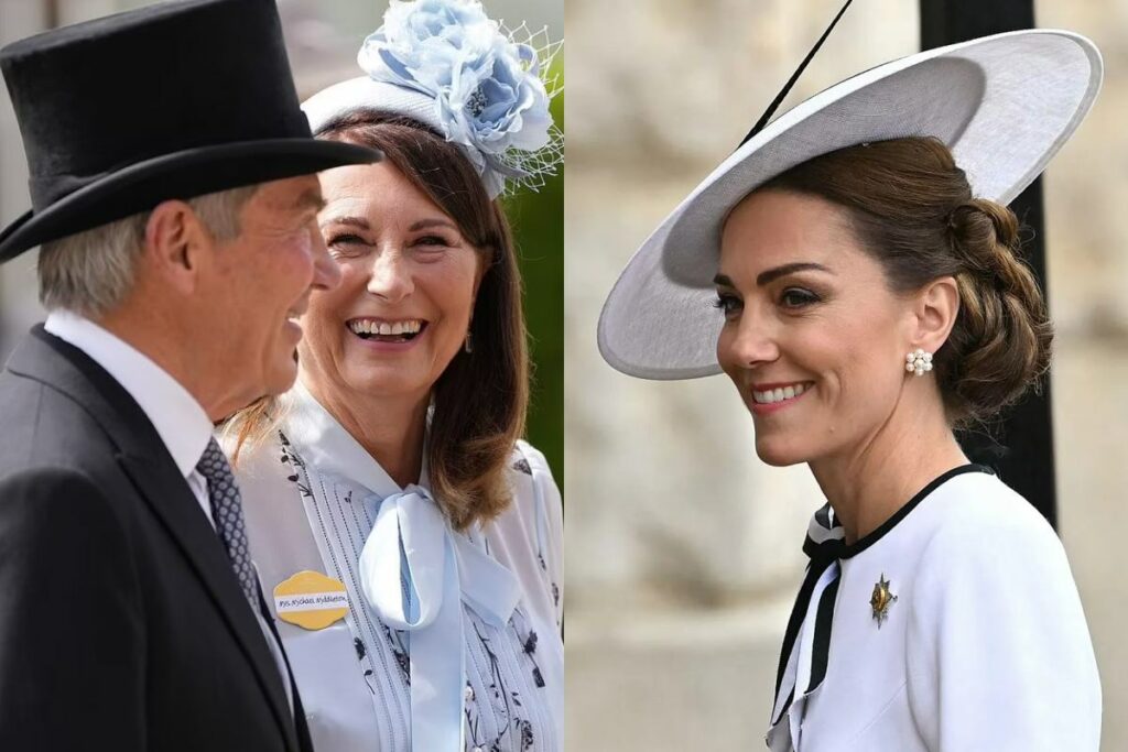 Kate Middleton’s parents make their first public appearance in months at a royal event