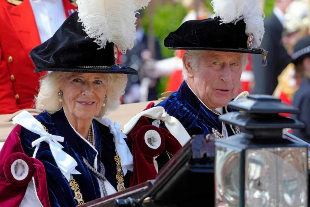 King Charles III and Queen Camilla witness a major milestone for a non-blood royal relative on Garter Day