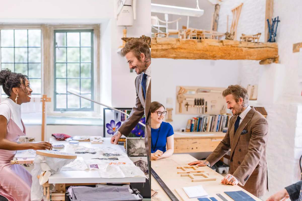 David Beckham joins forces with King Charles for charity