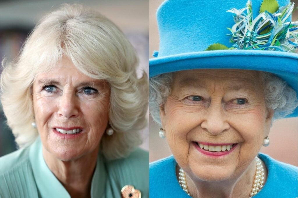 Moments where Queen Camilla Parker wore Queen Elizabeth II’s jewelry