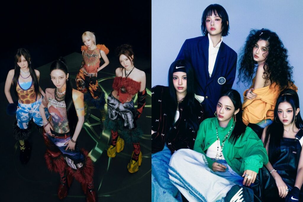 NewJeans and aespa scrutiny in the K-pop industry due to female artists' health