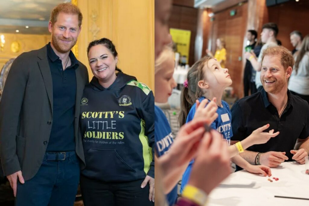 Prince Harry opens up with mom who told her children about their dad's dead