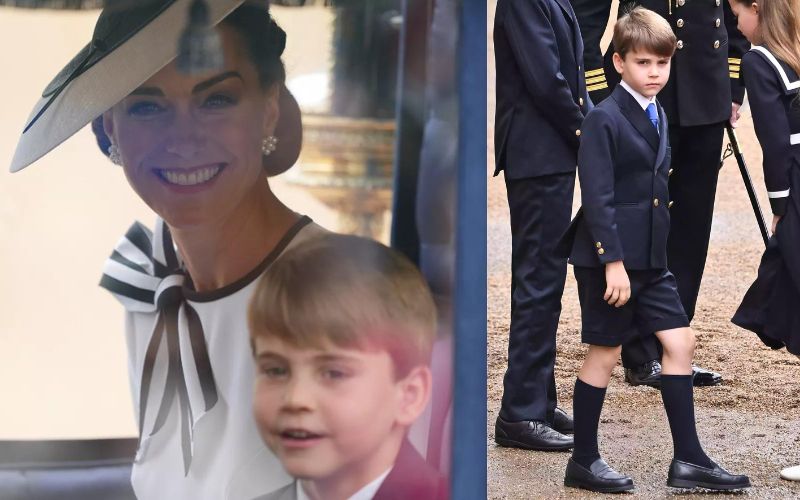 Prince Louis steals the spotlight at the Trooping the Colour event Prince Louis steals the spotlight at the Trooping the Colour event