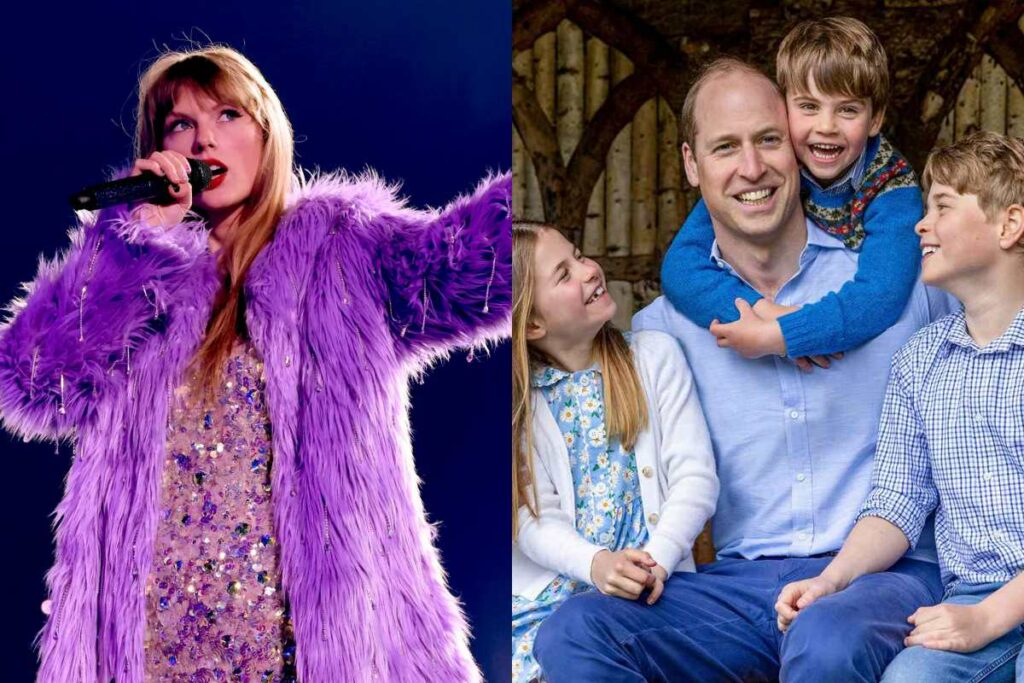 Prince William, Prince George and Princess Charlotte's epic selfie with Taylor Swift
