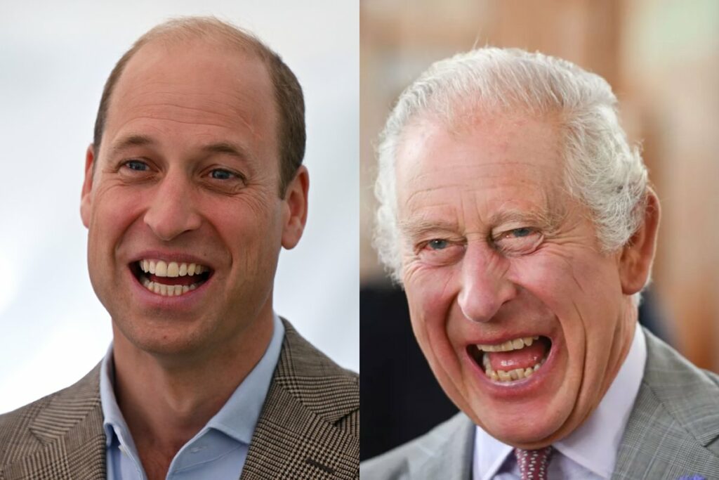 Prince William tries not to laugh at King Charles lll's Pokémon joke