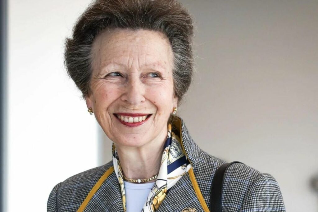 Princess Anne had trouble with her horse at the Trooping the Colour event