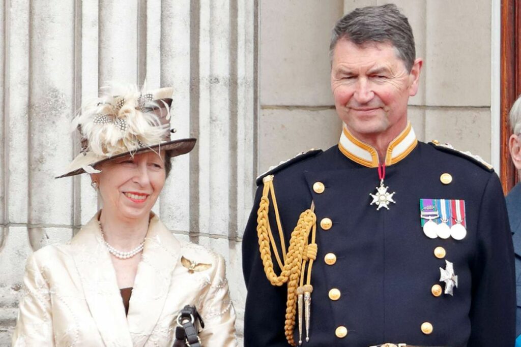 Princess Anne's husband, Sir Tim Laurence, visits her in the hospital 'Slow but sure'