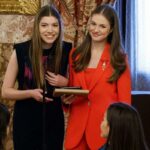 Princess Leonor and Infanta Sofía break protocol to surprise their parents at this royal event