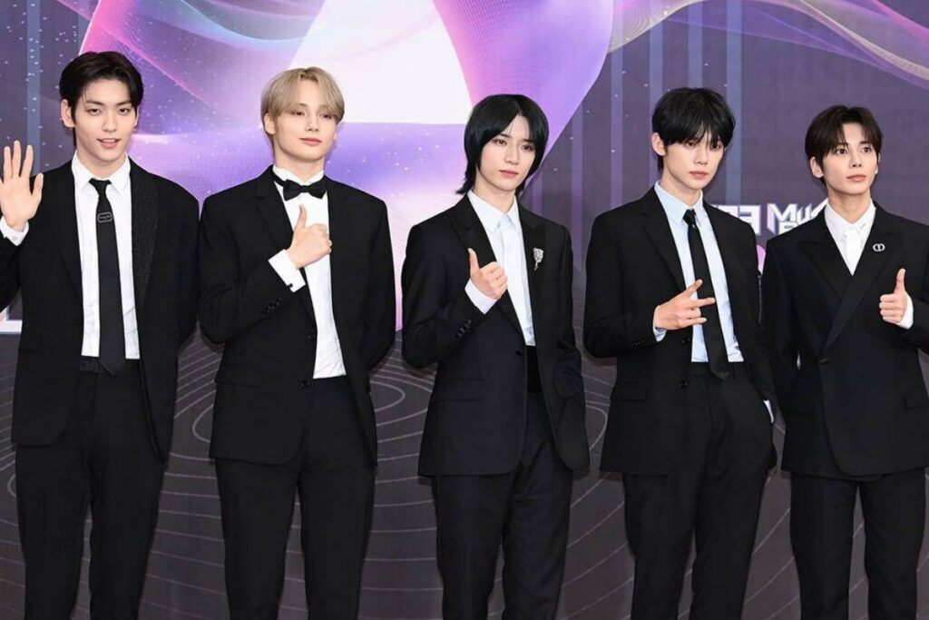 TXT's Taehyun worries fans after revealing the group's inflight food was changed