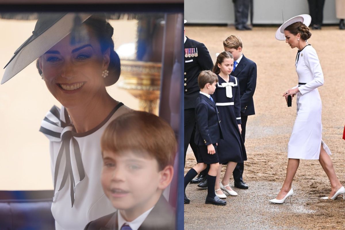 Kate Middleton makes her first public reappearance since her cancer diagnosis at Trooping the Colour