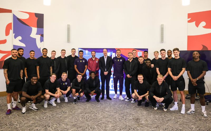 Prince William warns England’s Soccer team to take with a pinch of salt Prince Louis’ tip